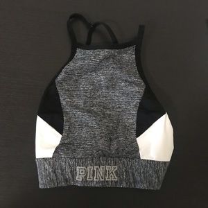 pink sports bra